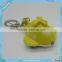 Cartoon Plane Toy LED Flashlight Airplane keychain keyring With Cute Sound
