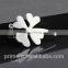 Wholesale New Jewelry Classic Charm Silver Clover Stainless Steel Necklaces & Pendants Gift
