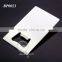 Stainless Steel Brushed Metal Credit Card Shaped Cheap Bulk Bottle Opener