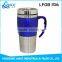 Popular stainless steel travel coffee cup 450ml