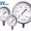 bottom connection high quality small vacuum pressure gauge