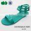 Lady latest cheap sexy plastic simple new design pvc sandals