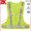 EN471 high visibility safety vest with 3M reflective tape