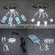 Hot ! Alarm and Holder 4 Ports Multiple Mobile Phone Holder