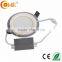 CE approved 12W round led glass panel light