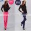 Jeans Women Candy Colors Denim Pants Plus Size Slim Elastic Boot Cut FlareTrousers