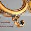 The Spanish style brass wall lights