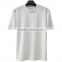 White high quality plain t-shirt accept custom logo made in china