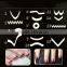 18 Designs French Smile Easy Beauty DIY Nails Tape Tools Nail Art Nail Sticker Gel Nail Stickers