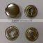 Male Garment Use Metal Ring Snap Button