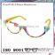 Cat eye style pattern plastic optical glasses