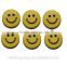 Smiling face plastic office magnets for whiteboard use