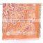 New type sportswoven 100% acrylic lace scarf