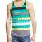 Wholesale custom lycra cotton bodybuilding gym wear for men/running singlet/stringer tank top OEM service