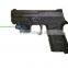 Mini pistol green laser sight