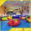 Amusement park paddle boat,dolphin pedal boat, kids handle boat for swimming pool