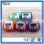 Portable mini pedometer instruction for using pedometer bracelet