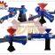Gas control system features for foundry sand mixing/casting/sand molding machine