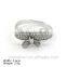[RZJ-1004] 925 Sterling Silver Ring with CZ Stones, Stone Setting Ring, Wholesale Ring, Semiprecious Stone Jewellery Rings