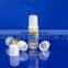 PE pharmaceutical sponge bottle, liniment bottle with applicator in sponge, sponge applicator plastic PE cosmetic bottle