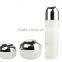 Milky white unique lotion bottle cream jar bottle set wholesale/individual