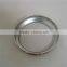 hot sale round watch packing tin box with clear window