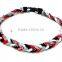 New design germanium useful oem cheap braided sport necklace