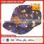 Custom flat brim 5 panel cap print cotton cap