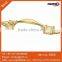 zinc alloy coffin ring golden handle