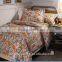 Disperse printing king luxury comforter set