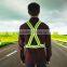 Fashion workwear led safety reflective vest