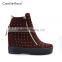 China factory custom sneaker, new model fashion women sneaker, high top ankle sneaker for women