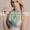 Popular Selling 100% Polyester Solid Color Lady Infinity Lace Scarf