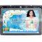 Best 7inch to 22inch screen car advertisement player installed backside seat