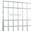 Customized chrome/powder coating metal gridwall grid wall panel