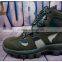 wholesale camouflage leather upper rubber outsole jungle army boots