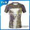 high quality mens custom compressed tshirts printing