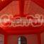 Orange inflatable house, inflatable tent, digital whole printing house