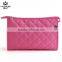classical and quilted nylon stock cosmetic bag for travel