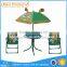 New style kids mushroom table and chairs, kids folding table and chair, garden table and chairs set