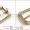 Hot products leather belt solid brass buckle original brass polished buckle