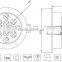 Shenzhen LED Panel Downlight 12W