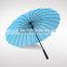 27inch 24K Big Outdoor Straight Umbrella For Sale
