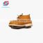 2016 Hot Selling Brown Warm PU Casual Lace-up Shoes