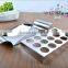 15 holes cup holder with stainless steel
