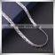 Platinum Plated Fashionable New Design Chunky Necklace Jewelry