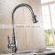 black antique fashion chrome brass pull out faucet kitchen faucet