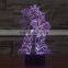 3D Optical Night Light Transformer 7 RGB Light Colors 10 LEDs AA Battery or DC 5V Mixed Lot