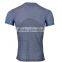 Yingzhong garment oem china factory screen printing men collar sport fitness t shirts with logo
