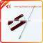 Aluminum custom logo luggage tag boot name badge wire cable hanging loop keychain